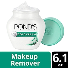Pond's Cold Cream Moisturizing Deep, Cleanser & Make-up Remover, 6.1 Ounce