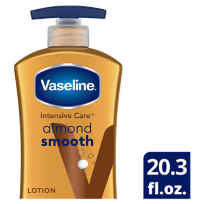 Vaseline Intensive Care Body Lotion Almond Smooth 20.3 oz