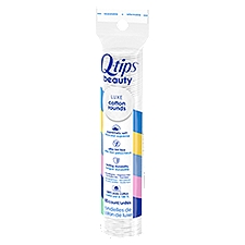 Q-tips Beauty Luxe Cotton Rounds, 80 count
