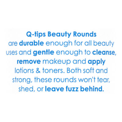 Q-tips® Beauty Luxe Cotton Rounds, 80 ct - Kroger