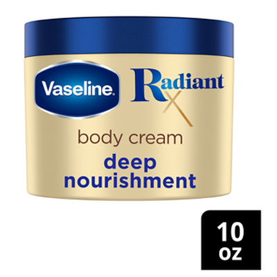 Vaseline Radiant X Deep Nourishment Body Cream 10 oz