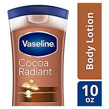 Vaseline Intensive Care Cocoa Radiant Body Lotion, 10 fl oz, 10 Ounce