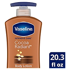 Vaseline Intensive Care Cocoa Radiant, Body Lotion, 20.3 Ounce