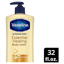 Vaseline Intensive Care Essential Healing Body Lotion Value Size, 32 fl oz, 32 Ounce