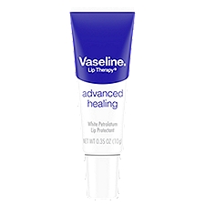 Vaseline Lip Therapy Lip Balm Tube Advanced Healing 0.35 oz, 0.35 Ounce