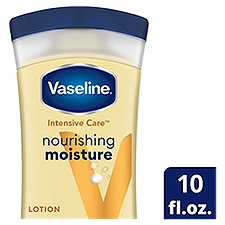 Vaseline Intensive Care Nourishing Moisture Lotion, 10 fl oz