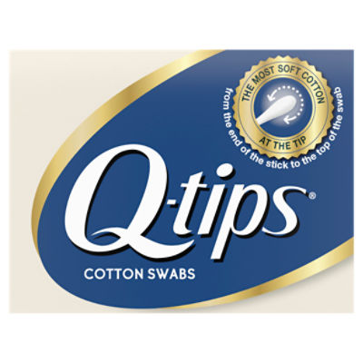  Q-TIps Cotton Swabs 170 Count (Pack of 3) : Beauty & Personal  Care