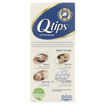 Q-tips Cotton Swabs Original 625 Count