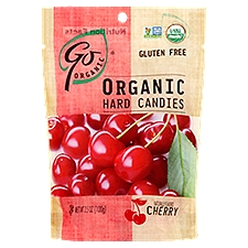 GoOrganic Hard Candies, Organic Cherry, 3.5 Ounce