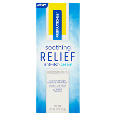 Preparation H Soothing Relief Anti-Itch Cream, 0.9 oz