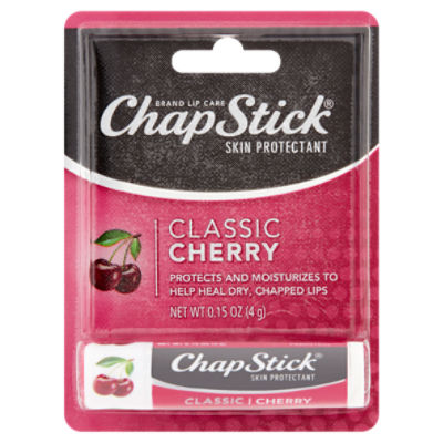 ChapStick Skin Protectant Classic Cherry, Lip Balm