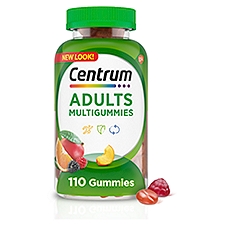Centrum MultiGummies Gummy Multivitamin for Adults, Multivitamin/Multimineral Supplement - 110 Count