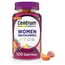 Centrum MultiGummies Gummy Multivitamin for Women, Multivitamin/Multimineral Supplement, 100 Each