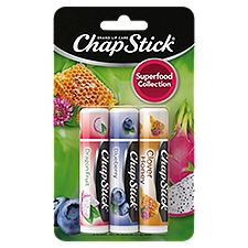 Chap Stick Superfood Collection Lip Balm, 0.15 oz, 3 count