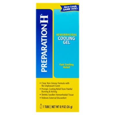 Preparation H Hemorrhoidal Cooling Gel, 0.9 oz, 0.9 Ounce