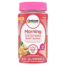 Centrum Morning Sickness Relief Gummies - 60 Ct