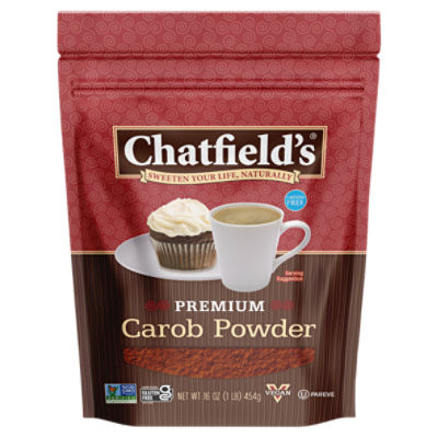 Chatfield's Premium Carob Powder, 16 oz