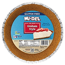 Mi-Del Graham Style, Pie Crust, 6.3 Ounce