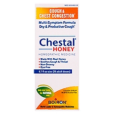 Chestal Honey Cough and Chest Congestion, Syrup, 6.7 Fluid ounce