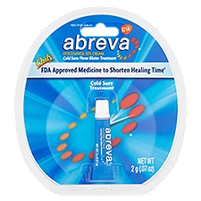 Abreva Cold Sore & Fever Blister Treatment, 0.07 Ounce