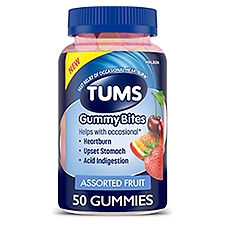 Gummy Bites for Occasional Heartburn Relief, Upset Stomach and Acid Indigestion (1)