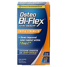 Osteo Bi-Flex Triple Strength Joint Health Dietary Supplement, 40 count