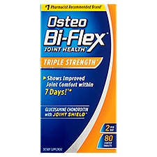 Osteo Bi-Flex Joint Health Triple Strength Coated Tablets, 80 count