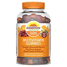 Sundown Adult Multivitamins Gummy Vitamins, 120 Ct