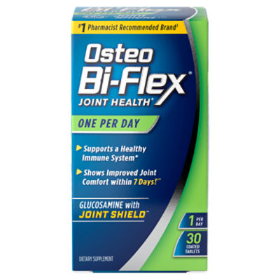 Osteo Bi-Flex One Per Day, Glucosamine Joint Health Supplement with Vitamin D, 30 Coated Tablets