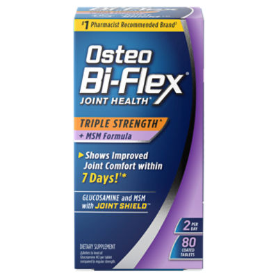 Osteo BiFlex Joint Health Triple Strength + MSM Formula Coated Tablets