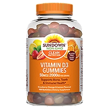 Sundown Vitamin D3, 150 Gummies, 150 Each