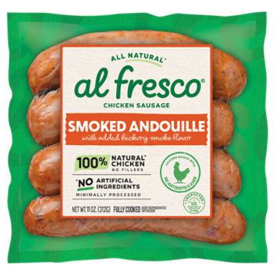 Al Fresco Smoked Andouille Chicken Sausage, 11 oz