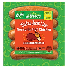 Al Fresco Nashville Hot Chicken, Chicken Sausage, 11 Ounce