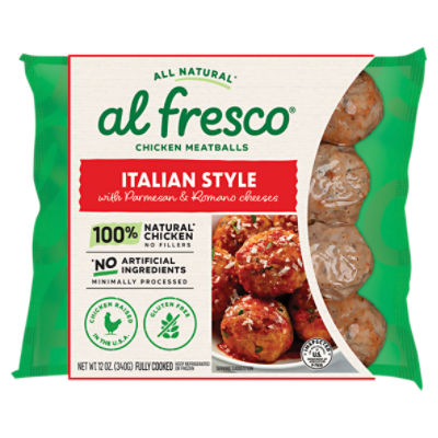 Al Fresco Italian Style Chicken Meatball, 12 oz