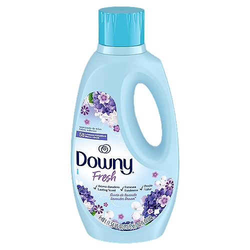 Downy Fresh Lavender Dream 50 oz 
Try Downy Lavender Dream Fabric Softener, formulated to keep clothes soft, fresh, and static-free.