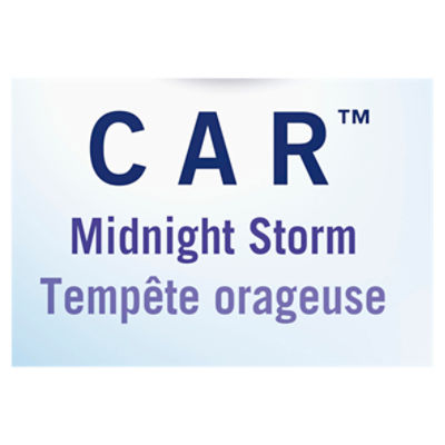 Febreze Car Air Freshener Vent Clip Midnight Storm Scent, .06 oz