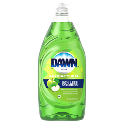 Dawn Ultra Antibacterial Dishwashing Liquid Dish Soap, Apple Blossom Scent, 38 fl oz