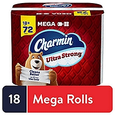 Charmin Ultra Strong Bathroom Tissue Mega, 3 count, 6 pack, 435.6 Each