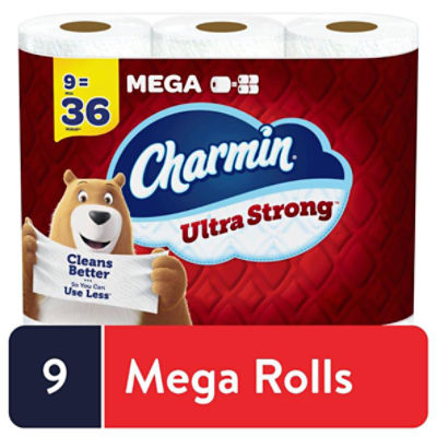 Charmin Ultra Strong Bathroom Tissue, 9 count
