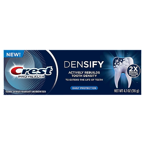 Crest Pro Health Densify Daily Protection Fluoride Toothpaste, 4.1 oz