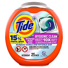 Tide Plus Power Pods Power Pods Spring Meadow, Detergent, 25 Each