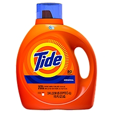 Tide Original, Liquid Laundry Detergent, 115 Fluid ounce