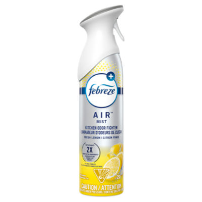 Febreze Air Effects Kitchen Odor Eliminator Air Freshener Fresh Lemon
