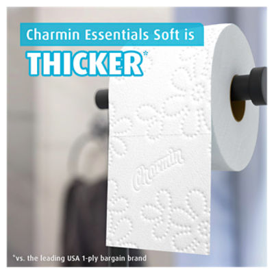 Charmin Essentials Soft Bathroom Tissue Mega Rolls, 12 count