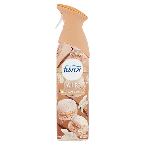 Febreze Air Fresh Baked Vanilla Air Refresher Limited Edition, 8.8 oz