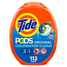 Tide Pods Coldwater Clean Original, Detergent, 98 Ounce