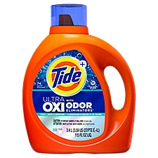 Tide Ultra Oxi Detergent with Odor Eliminators, 115 fl oz