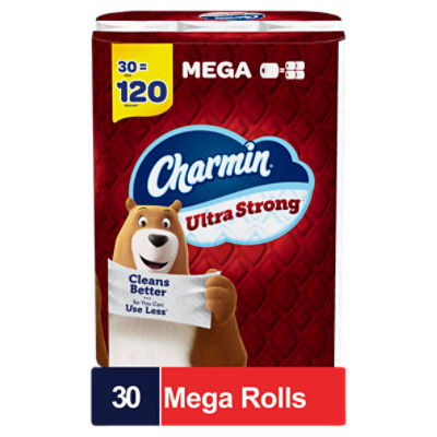 Charmin Ultra Strong Bathroom Tissue, 30 count