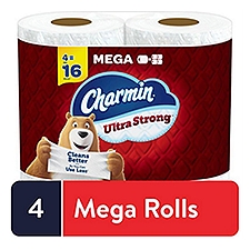 Charmin Ultra Strong Bathroom Tissue, 4 count