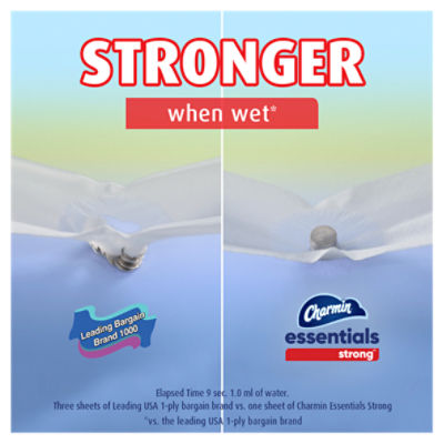 Charmin Essentials Strong Bathroom Tissue Mega Rolls, 6 count